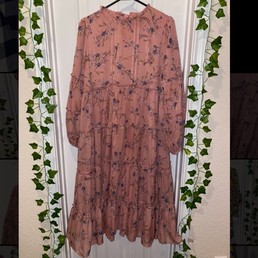 Meadow Reveries Dainty Jewells Midi Dres